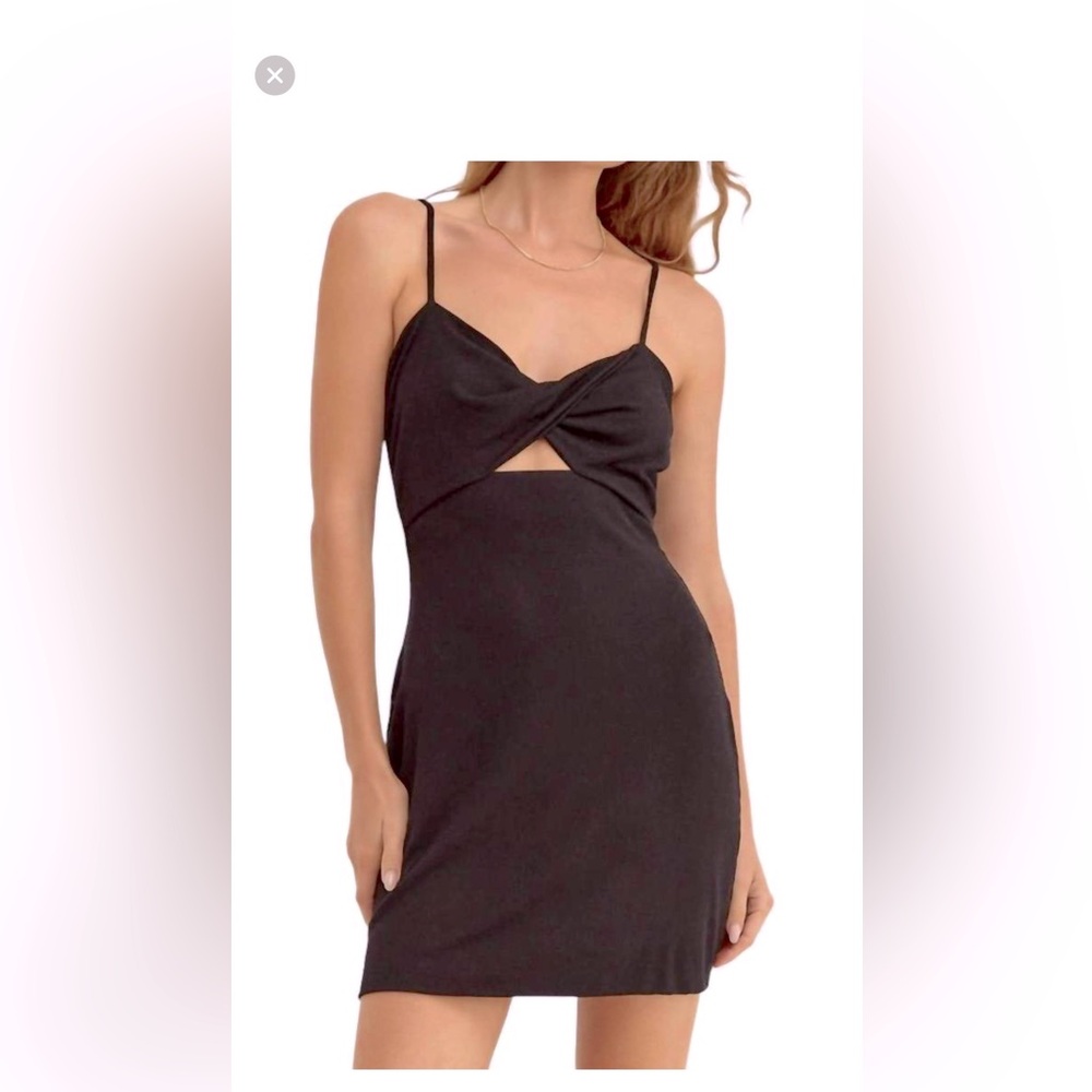 NEW Z SUPPLY tessa mini dress in black